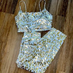 Carbon38 Workout Set Sz L